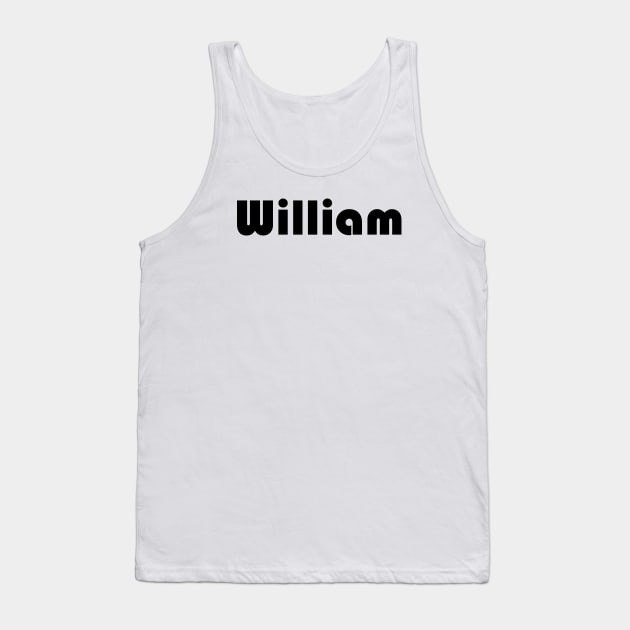 William Tank Top by ProjectX23Red